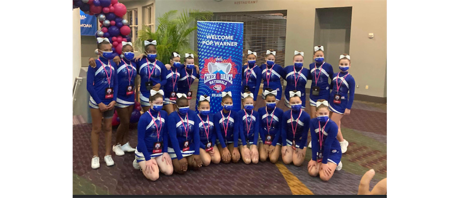 JV Cheer 2022- 4th place in the Nation!!