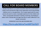 Urgent Call for Board Members